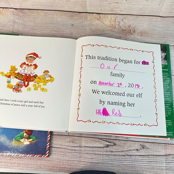 Elf On The Shelf Bundle - 2 Books & Girl Elf Doll - Christmas, Elves, Kids, - Picture 6 of 6